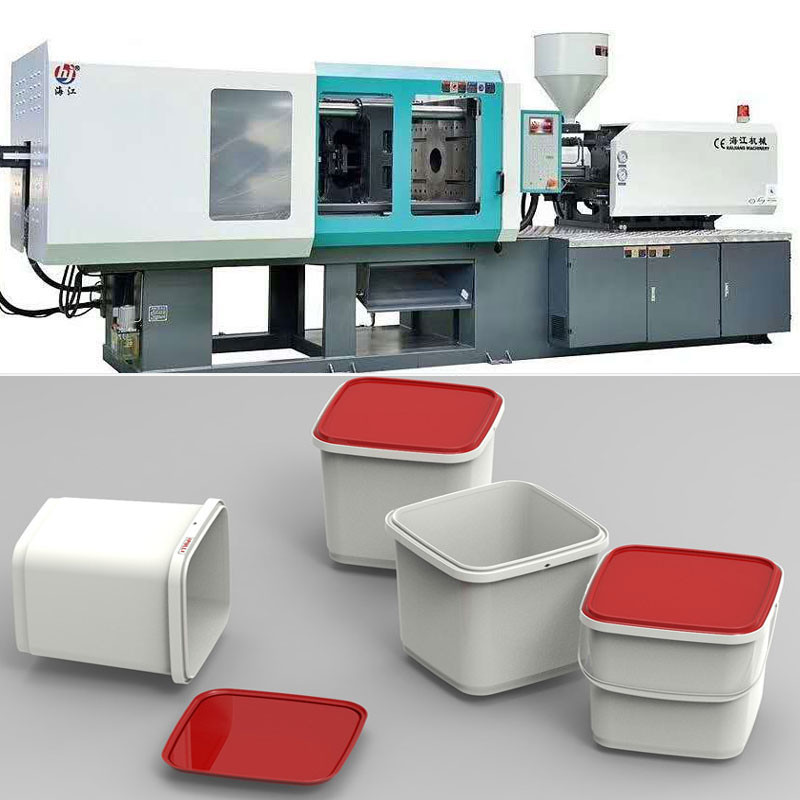 ABC-1000 9kw Toggle Stroke Motor Injection Molding Machine Energy Saving 13.6kw Heating Power