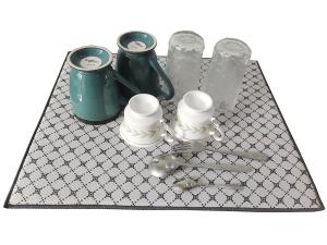 Wholesale Compound Sponge Absorbent Dish Kitchen Mat Microfiber Dish Drying Mat from china suppliers