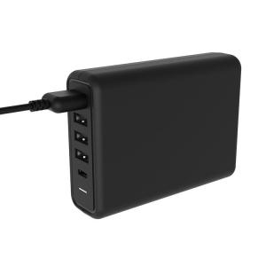 Wholesale multi USB C Type PD 75W Adapter Charger Universal desktop charger for phone and laptop from china suppliers