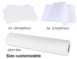 Wholesale Wholesale High Quality Quick Dry Heat Transfer Sublimation Paper A4 For T-shirt And Mug from china suppliers