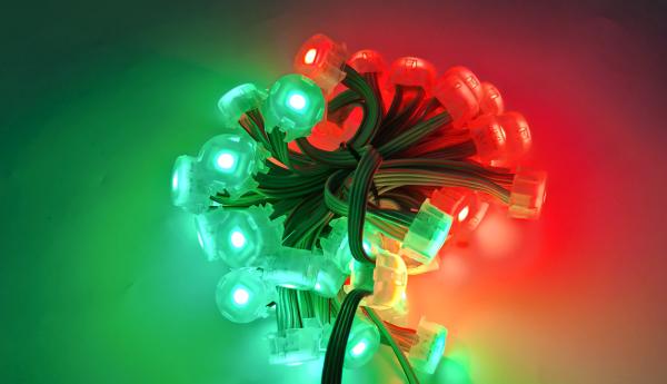 Dimmable Christmas LED Eave Lights for Outdoor Decoration 12V 0.4W 20mm IP67