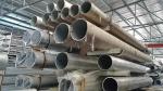 Brushed Sand Blasted 6063 aluminium alloy tube