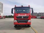 JP18 HOWO Water Tower Fire Truck 16kW/T Sinotruk Foam Fire Truck