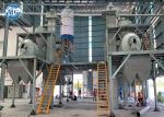 Dry Mortar Plant Equipment 10T / H Tile Adhieve Production Line