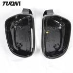 Real Carbon Fiber Car Mirror Cover For Audi A4 S4 RS4 A5 S5 RS5 B9 2016 - UP