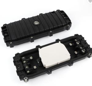 Wholesale 2 Out Fiber Optic Joint Box , SGS Fiber Wall Mount Enclosure from china suppliers