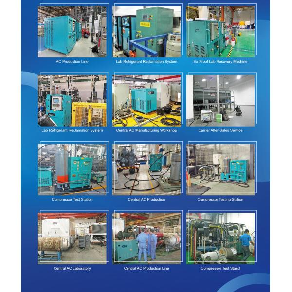 Large Refrigerant Gas Recovery Machine Safe with perfect system protection