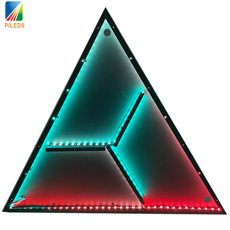 LED Spi Matrix Triangle Pixel Disco Background Wall Curtain Panels