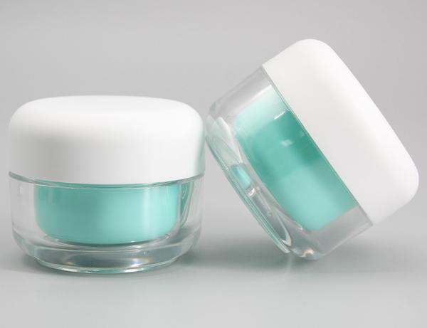 Double Layer 54mm 1.75oz Empty Lotion Jars
