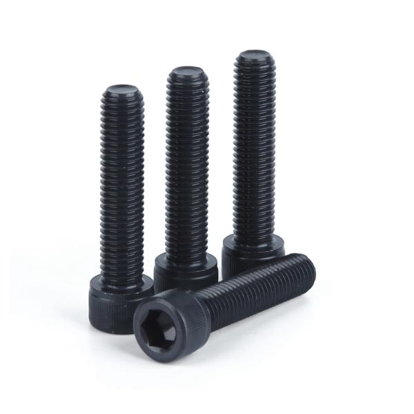 Black Oxide Alloy Steel Fillister Head Hex Socket Bolt 30mm-400mm Drive Type