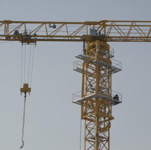 Wholesale Sinocorp Flat Top Tower Crane 6 Ton Lifting Capacity High from china suppliers
