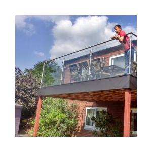 Wholesale Outside Laminated Railing Glass 12mm Laminated Glass Guardrail from china suppliers