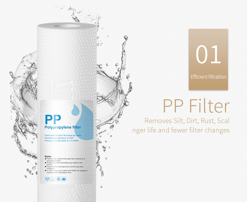 Under Sink 3.2G Reverse Osmosis Water Purifier For Home Use Water Treatment