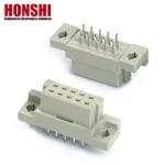 Female Eurocard Connector 3*16pin 3row DIN41612 Connector with 48 Pin 41612