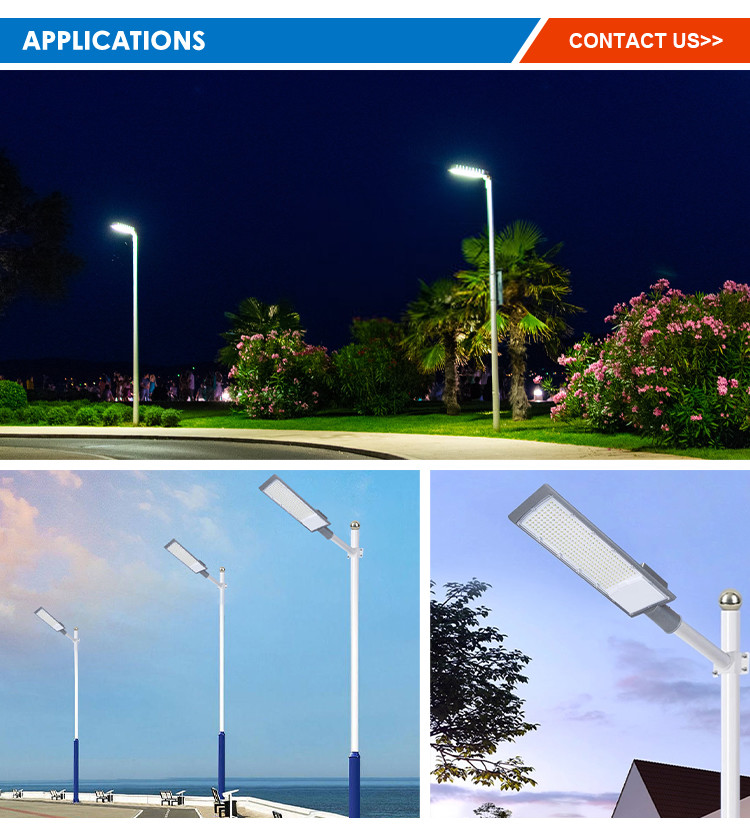 Waterproof Highway Road LED Cast Aluminum Street Lamp AC85-265V 120lm/W