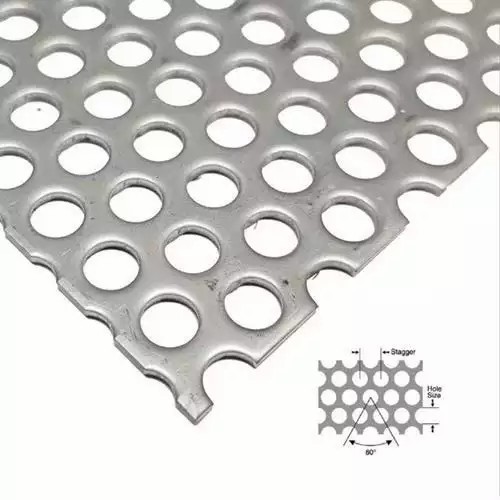Decorative Perforated Sheet Metal Panels Building Curtain Wall Screen Panel Perforated Metal Sheets