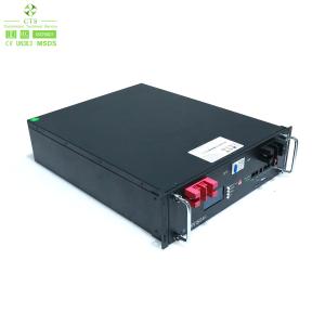 Wholesale CTD 24v 48v 100ah rack moutn server rack lifepo4 battery pack from china suppliers