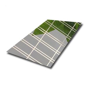 Wholesale Custom Stainless Steel Panels 201 304 316 Ss Sheet Mirror Finish from china suppliers
