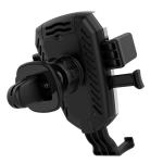 Mobile Phone Holder 205KHz 10W Car Air Vent Qi Charger