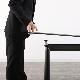 1800*850mm Modern custom White or Black Ceramic top Dining Table, knock-down,