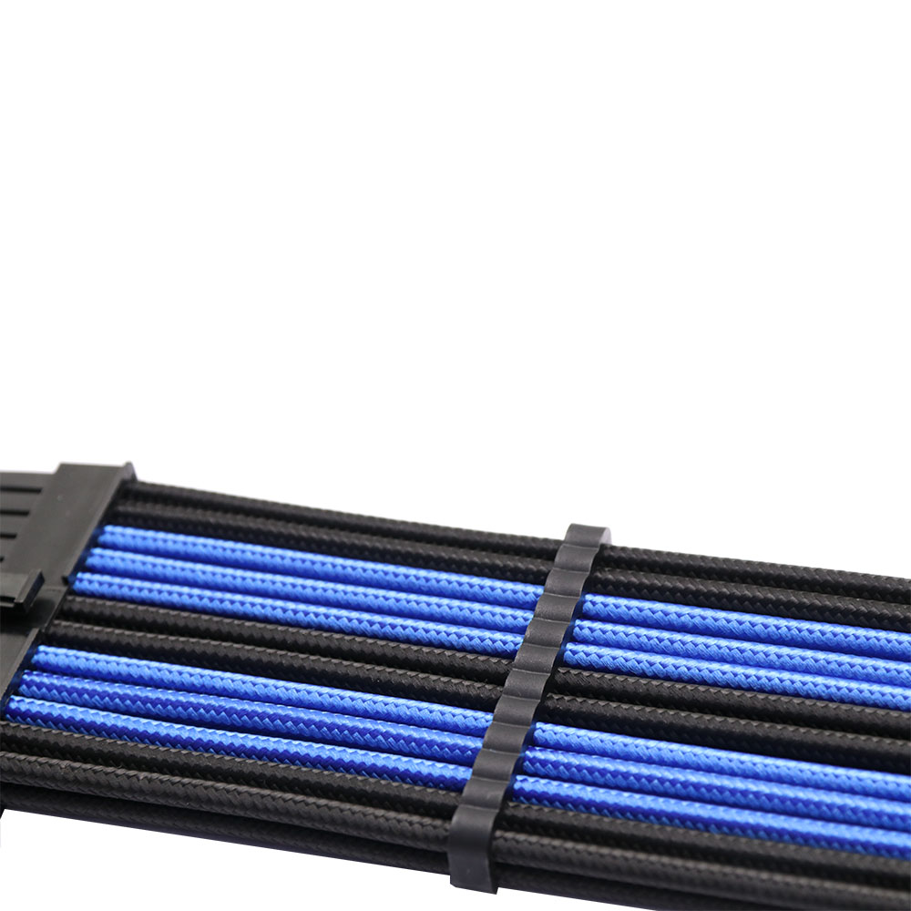 Sleeved Extension Cable 24pin ATX 4 + 4pin 6+2pin 6P Power Supply Extension Cable Ordinary Cotton Mesh Extension Cord