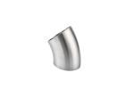 Sanitary 304/ 316L Stainless Steel 45 Degree Elbow Pipe Fitting for Welding