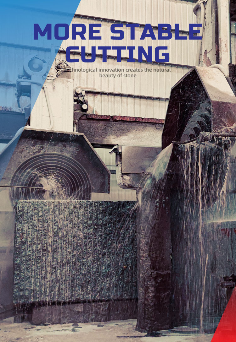 Multi Disc CNC Bridge Stone Cutting Machines for accuracy Natural Granite Fabrication