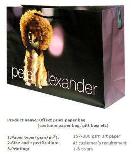 Wholesale Handmade paper bags, Gift paper bag, Garniture packing bag, Garment shopping bag, Garment packing bag, Festival gift pac from china suppliers