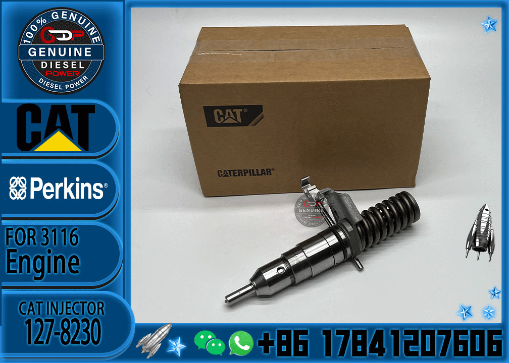 Common Rail Fuel Injector 127-8230 1278230 For Caterpillar CAT 3114/3116/3126