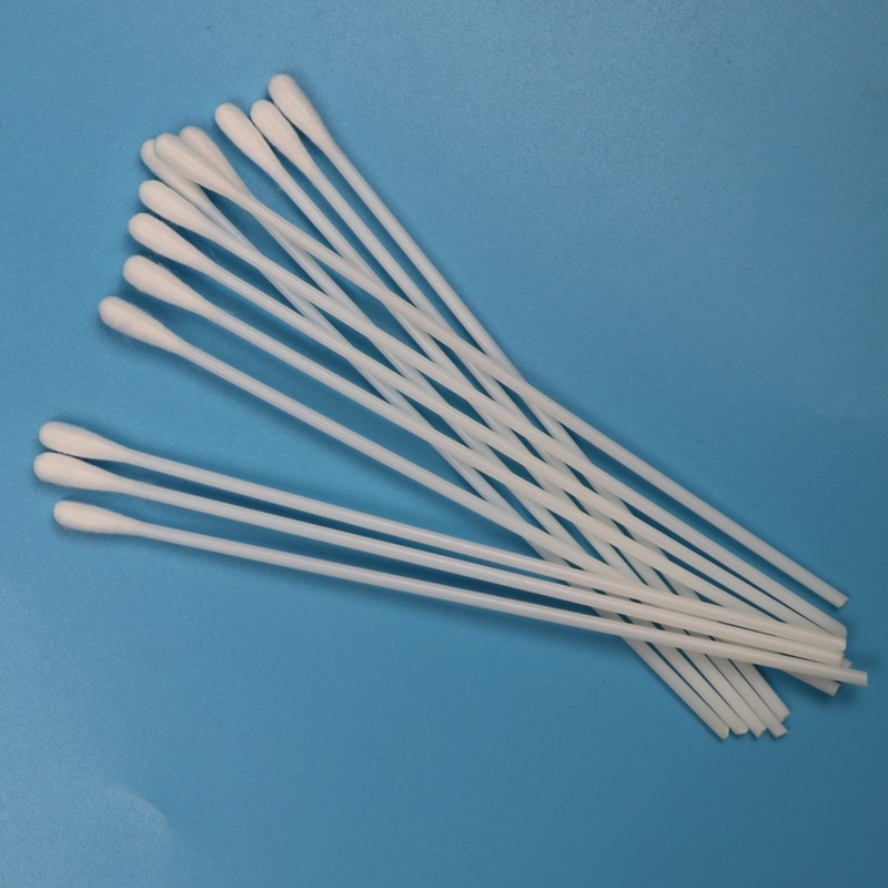 15cm Disposable PS Stick Dacron Oral Swab Medical EO Sterile Specimen Collection Swab
