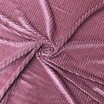 Soft Embossed 260gsm Stretch Velvet Velour Fabric Plaid Velvet Fabric
