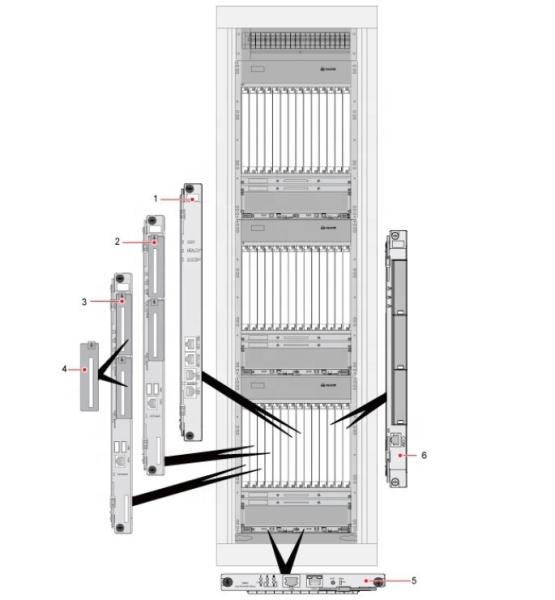 USN9810 Front board 03052367= CN21SWUA1 OSTA2.0,CN21SWUA1,Swtich Unit,(8 Base GE