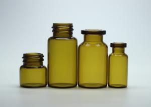 Wholesale 1-30ml Amber / Brown Pharmacy Little Liquid Tubular Glass Bottle Vial from china suppliers