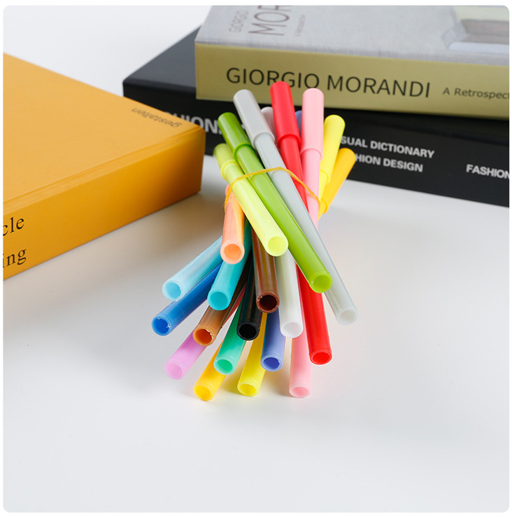 Korean Cute Classic Plastic Gel Pens Set for Office and School Supplies Novelty Design