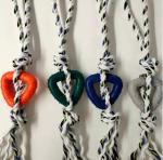 Cotton Rope Rubber Pet Chew Toys For Small Medium Large Dogs