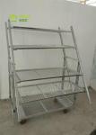 Display Flower Trolley CC Racks Garden Cart , Flower Display Trolley
