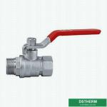 Male Female Nickel Plated Middle Weight Water Supplying Ball Valve Customized