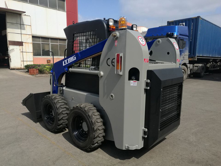 LTMG Full Hydraulic System 6 Wheel Skid Steer / Rubber Track Loader 51 HP Power