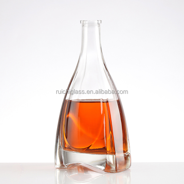 Custom Spirits Glass Bottles in 250ml 500ml for Whisky from Super Flint Glass Suppliers