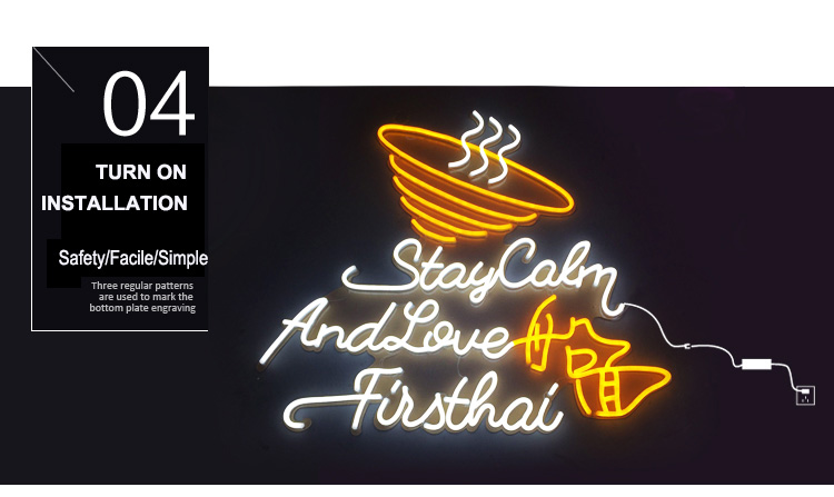 neon light sign for bar