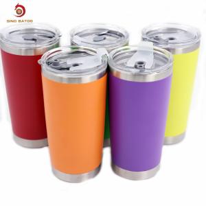 Wholesale FDA Coffee Mug Stainless Steel Tumbler , 20oz Double Wall Stainless Steel Wine Tumbler from china suppliers