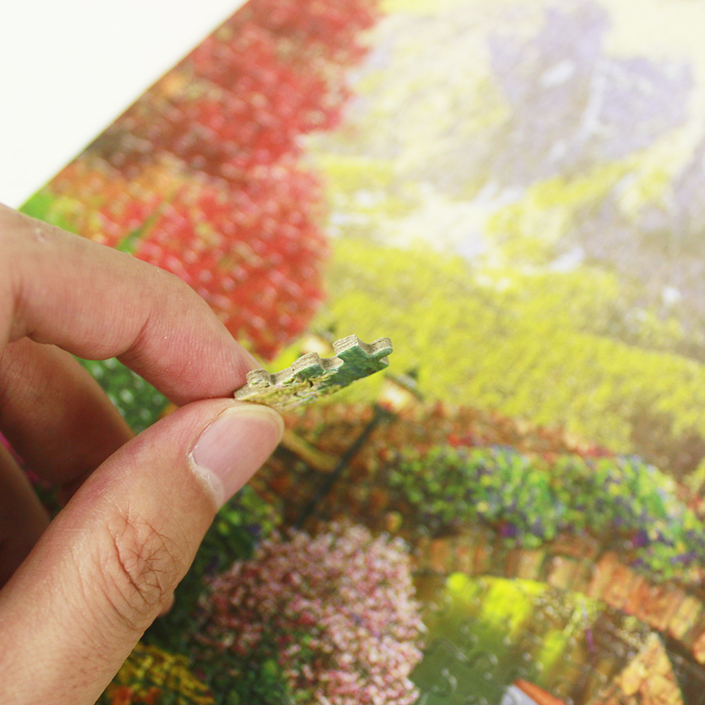 1mm To 3mm 205gsm CCNB Paper Jigsaw Puzzle Game For Entertainment