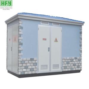 Wholesale Outdoor Electric Compact Transformer Substation 33KV 400V YB Prefabricated Substation Used In Ethiopia Uzbekistan from china suppliers