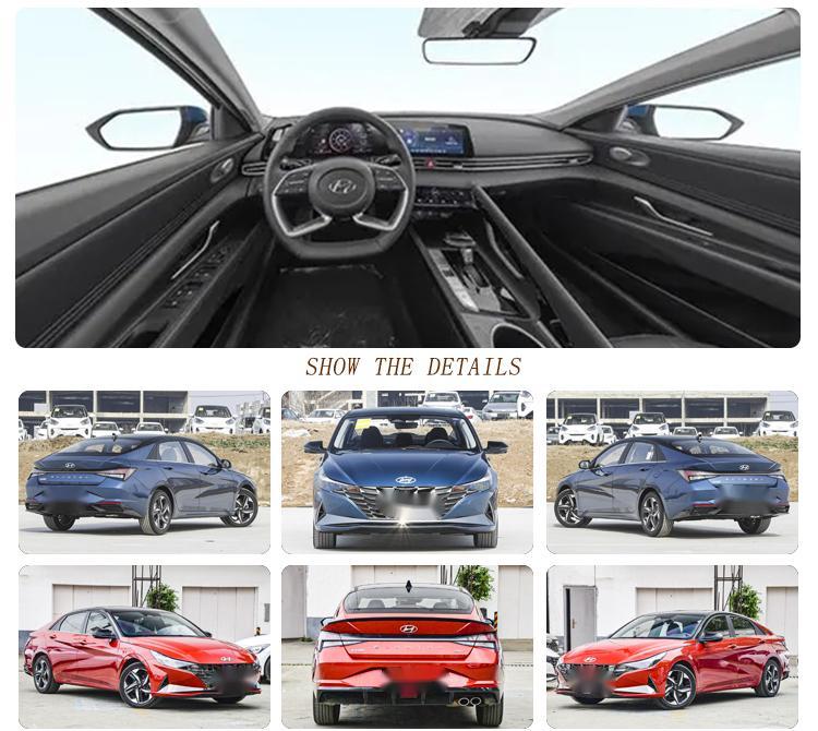 Manual Copilot Seat Adjustment Hyun-dai Elantra Gasoline Car in Beijing Rear Camera Fabric Seats Macpherson Front Suspension