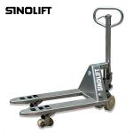 SINOLIFT NPS Handing Stainless Steel Hydraulic Pallet Truck Load Capacity 2500kg
