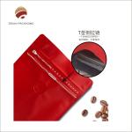 Zipper Closure Aluminum Foil Coffee Bag PET/AL/PE Gravure Printing