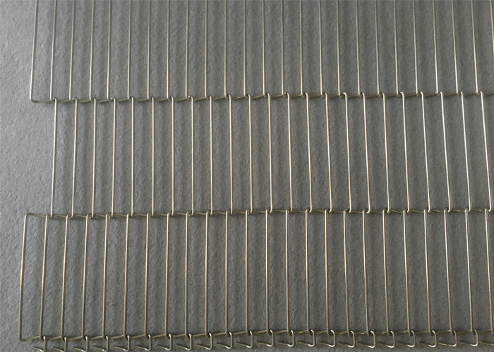 High Tensile Strength Enrober Wire Belt Customized Material Large Open Area