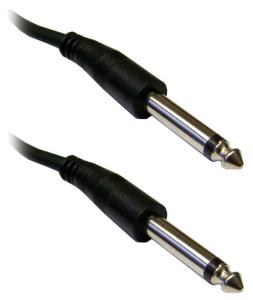 Wholesale 1/4 inch Mono Patch Cable, 1/4 Male, 6 foot guitar cable from china suppliers