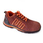 Genuine leather Yellow Steel Toe Shoes Lightweight S3 Safety Boots