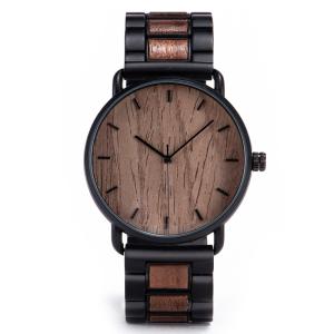 Wholesale Wooden Band Quartz Battery Wristwatches Harlex Mirror Material 113g from china suppliers